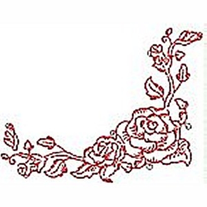 Borders and Corners Roses 7 Machine Embroidery Designs